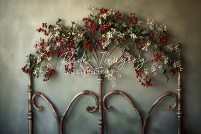 Toile de fond pour photographie de pailles et d'œufs de Pâques d'Avezano conçue par Polly Ro Design
