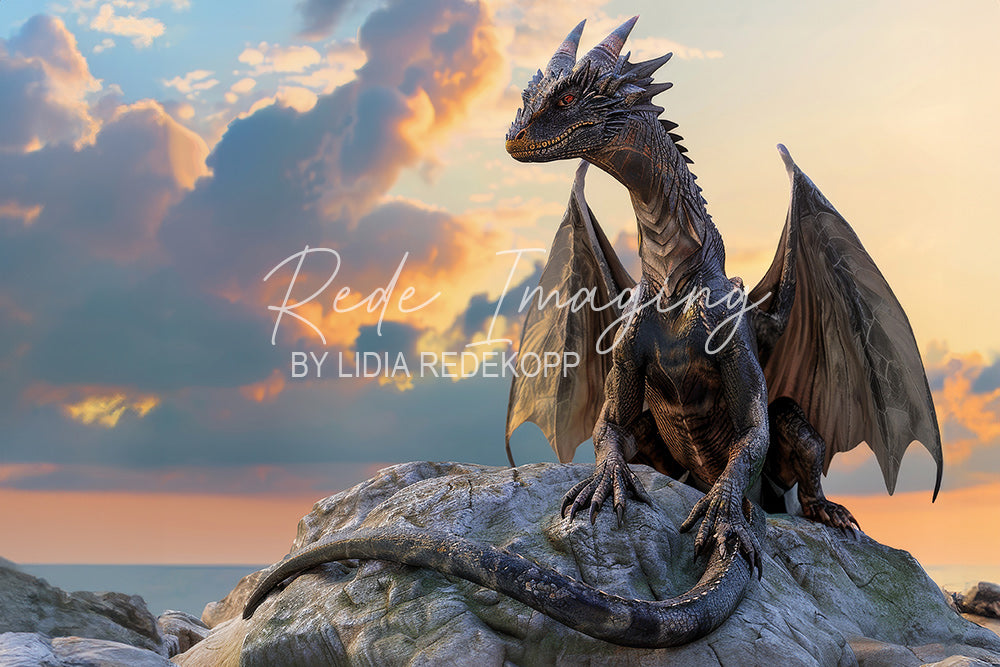 Toile de fond pour photographie de pailles et d'œufs de Pâques d'Avezano conçue par Polly Ro Design