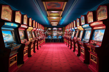 Toile de fond pour photographie de pailles et d'œufs de Pâques d'Avezano conçue par Polly Ro Design