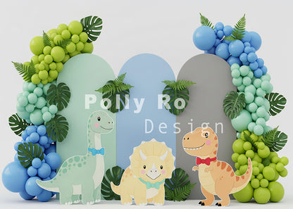 Toile de fond pour photographie de pailles et d'œufs de Pâques d'Avezano conçue par Polly Ro Design