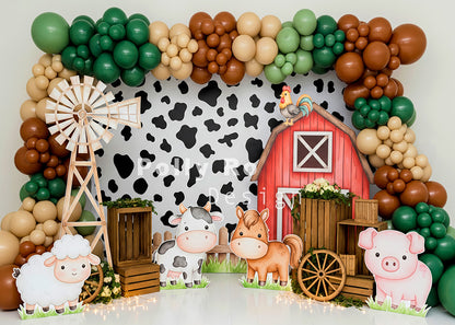 Toile de fond pour photographie de pailles et d'œufs de Pâques d'Avezano conçue par Polly Ro Design