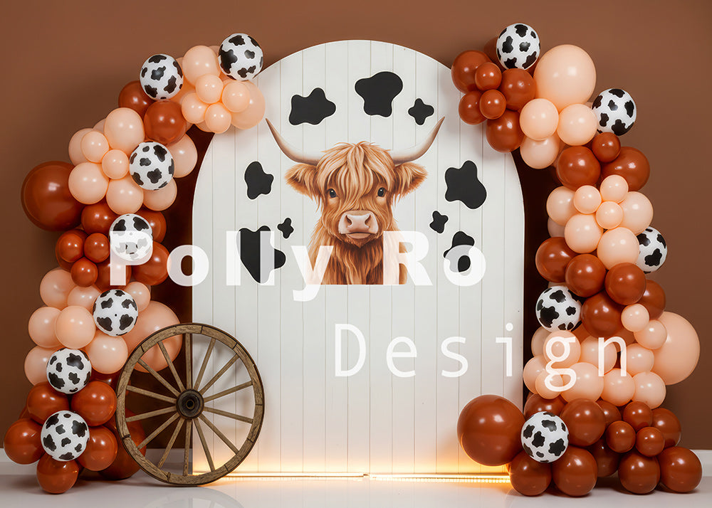 Toile de fond pour photographie de baiser de roses et de ballons de la Saint-Valentin d'Avezano conçue par Polly Ro Design