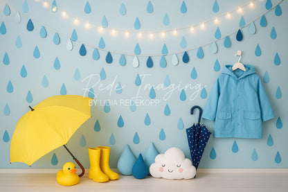 Avezano Rainy Day Themed Photography Backdrop Designed By Lidia Redekopp