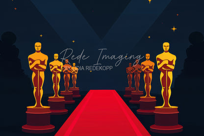 Avezano Red Carpet Award Trophy Photography Backdrop Designed By Lidia Redekopp