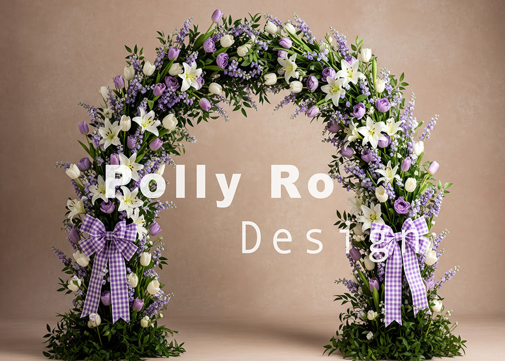 Toile de fond pour photographie de baiser de roses et de ballons de la Saint-Valentin d'Avezano conçue par Polly Ro Design