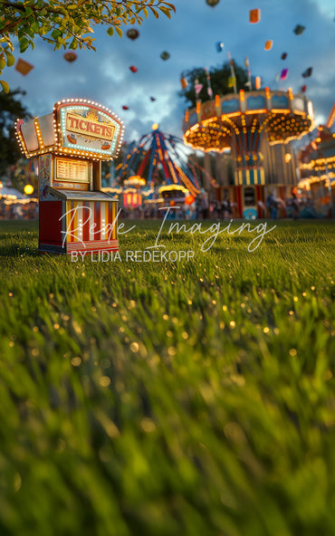Avezano Amusement Park Photography Backdrop Designed By Lidia Redekopp