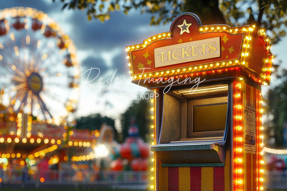 Avezano  Starry Carnival Lights Photography Backdrop Designed By Lidia Redekopp