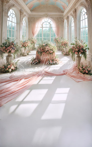 Avezano Pink Rose Wedding Photography Backdrop Designed By Lidia Redekopp