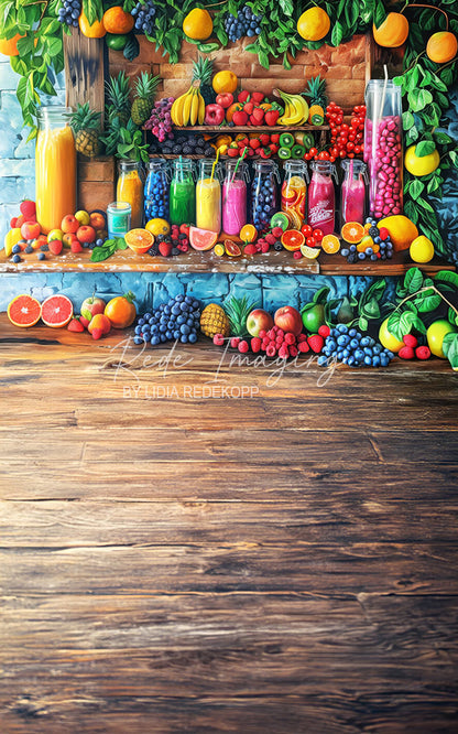 Toile de fond pour photographie de pailles et d'œufs de Pâques d'Avezano conçue par Polly Ro Design