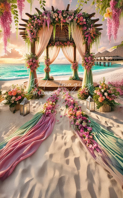 Toile de fond pour photographie de pailles et d'œufs de Pâques d'Avezano conçue par Polly Ro Design