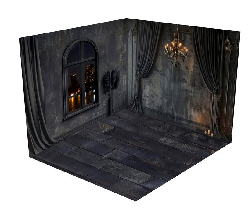 Les rideaux floraux printaniers d'Avezano décorent la pièce, décorent la photographie de la pièce