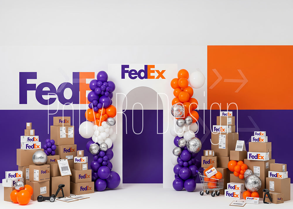 Toile de fond pour photographie de baiser de roses et de ballons de la Saint-Valentin d'Avezano conçue par Polly Ro Design