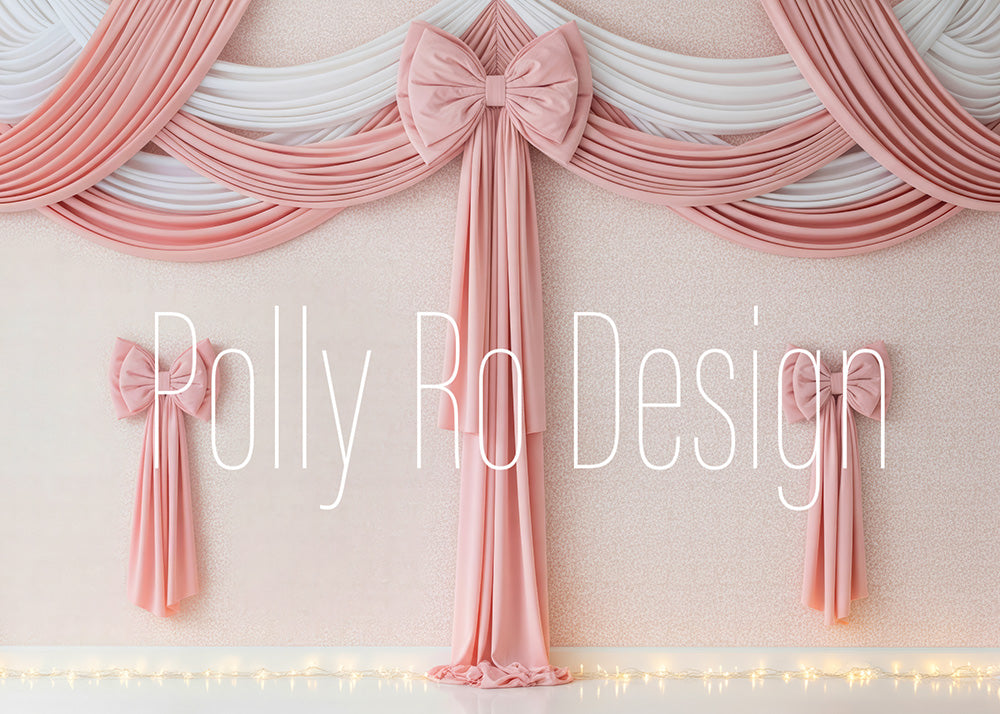 Toile de fond pour photographie de baiser de roses et de ballons de la Saint-Valentin d'Avezano conçue par Polly Ro Design
