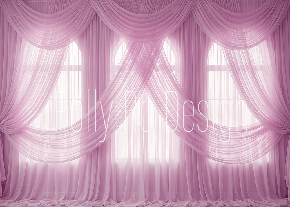 Toile de fond pour photographie de baiser de roses et de ballons de la Saint-Valentin d'Avezano conçue par Polly Ro Design