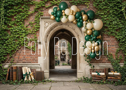Avezano Ivy Arch Graduation Photography Backdrop Designed By Polly Ro Design