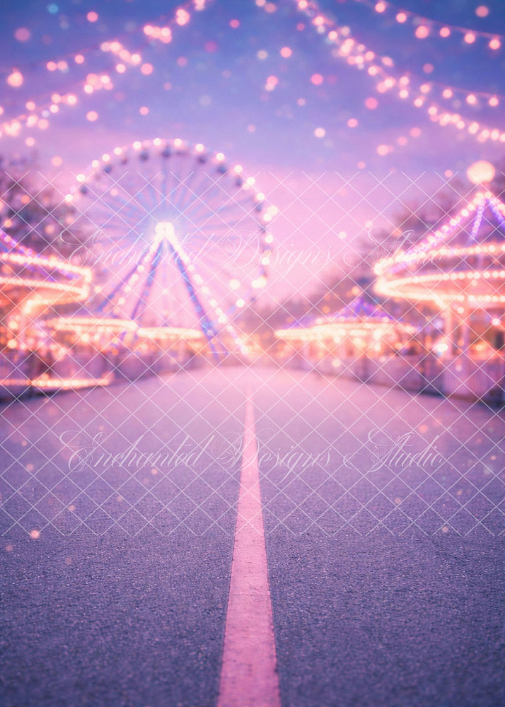 Avezano Pastel Carnival Bokeh With Floor Backdrop Designed By Enchanted Design Studio