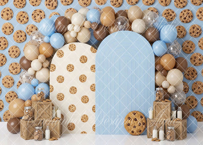 Avezano Cookie Baby Shower Backdrop Designed By Enchanted Design Studio