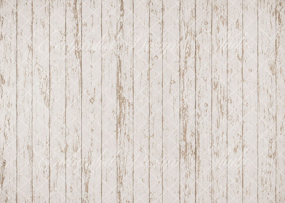 Avezano White Distressed Wood Floor Backdrop Designed By Enchanted Design Studio