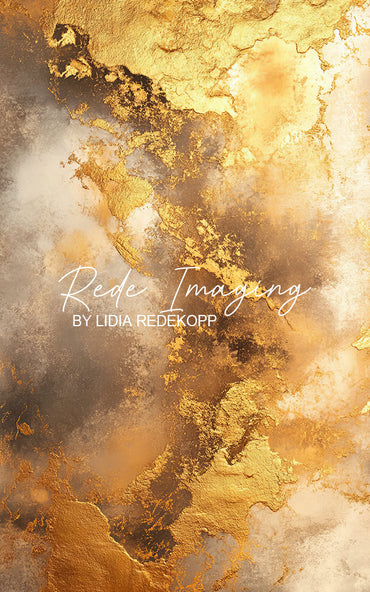 Avezano Neutral Gold Cracked Metallic Fluid Art Photography Backdrop Designed By Lidia Redekopp