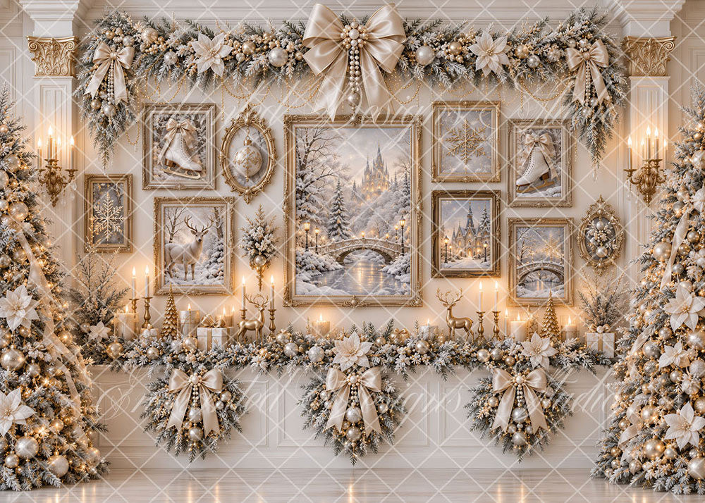 Toile de fond pour photographie de pailles et d'œufs de Pâques d'Avezano conçue par Polly Ro Design
