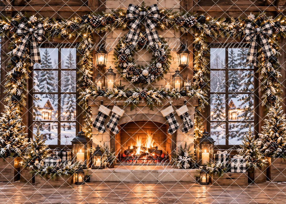 Toile de fond pour photographie de pailles et d'œufs de Pâques d'Avezano conçue par Polly Ro Design