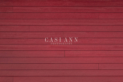 VIP Avezano Red Wooden Plank Texture Photography Backdrop Designed By Casi Ann