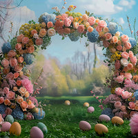 Avezano Easter Flower Arch 2 pcs Set Backdrop