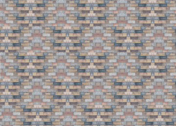 Avezano Stone Brick Floor Wall Mixed Colors Photography Backdrop