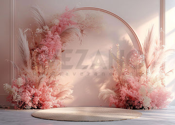 Avezano Spring Pink Bohemian Mother's Day Photography Backdrop