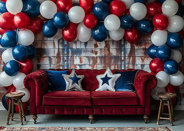 Avezano Independence Day Balloons Photography Background