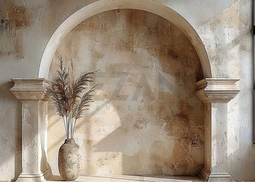 Avezano Bohemia Arch Wall Simple Photography Backdrop