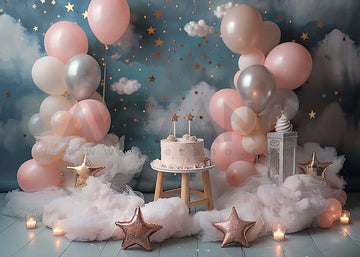 Avezano Balloons Birthday Party Cakes Photography Background