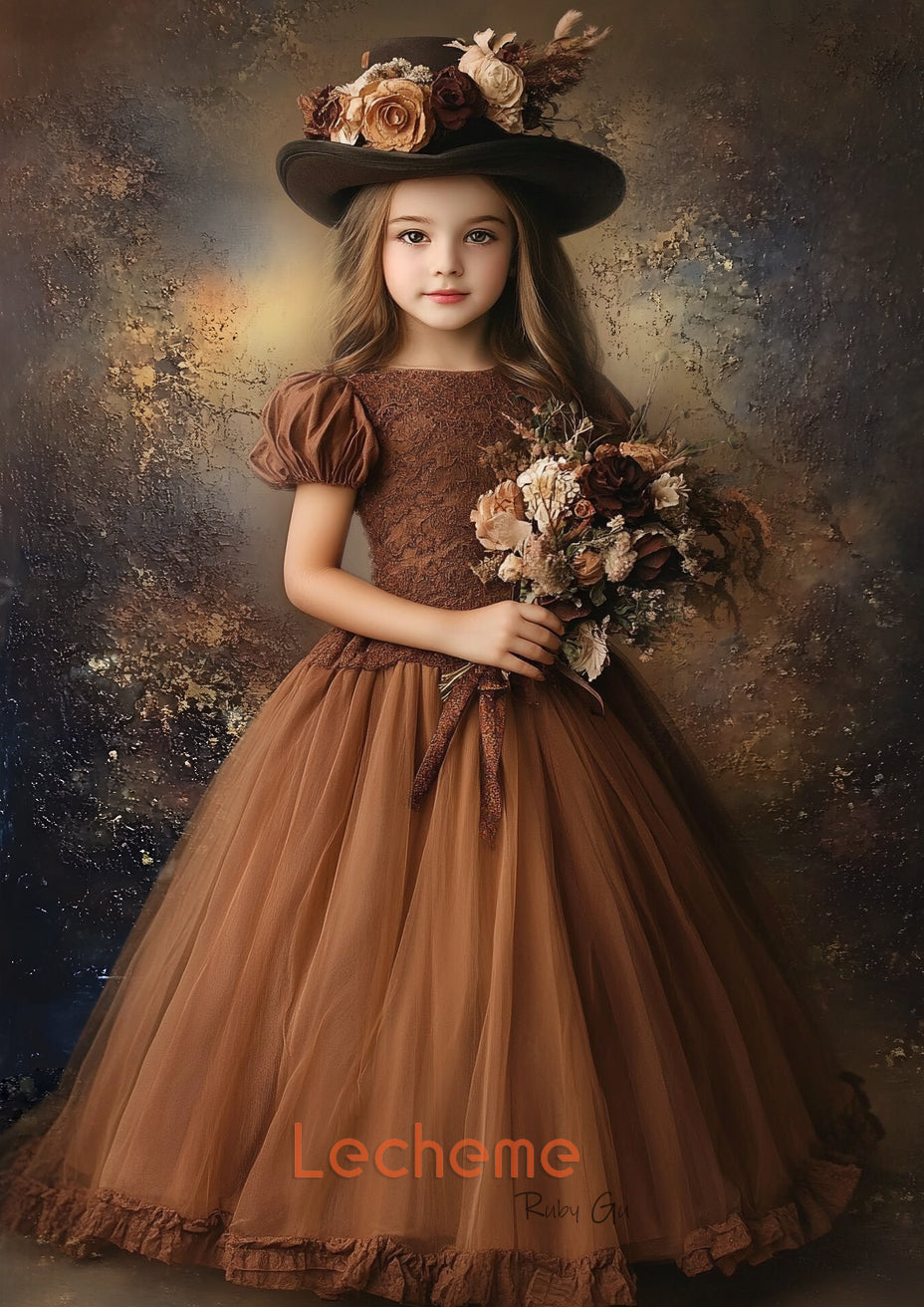 Toile de fond pour photographie artistique vintage de la rivière Avezano par Lecheme Ruby Gu