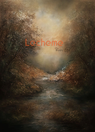 Toile de fond pour photographie artistique de la vieille route brune d'Avezano par Lecheme Ruby Gu