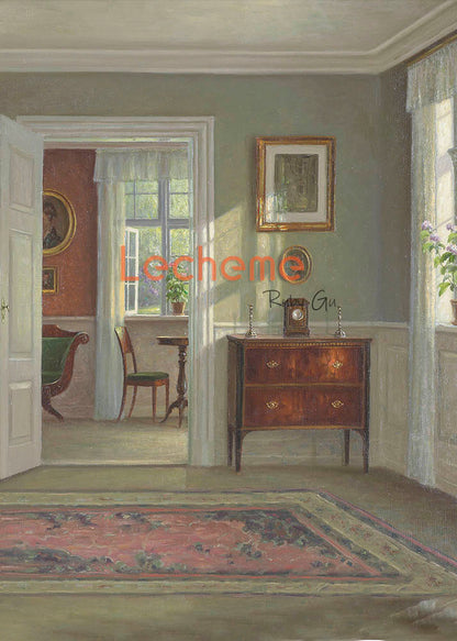 Toile de fond pour photographie de la maison d'Avezano par Lecheme Ruby Gu 