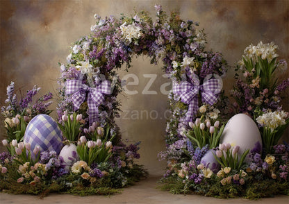 Toile de fond pour photographie de baiser de roses et de ballons de la Saint-Valentin d'Avezano conçue par Polly Ro Design