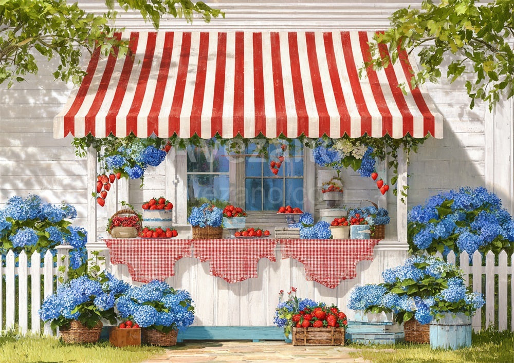 Toile de fond pour photographie de fleurs en pot et de portes printanières d'Avezano