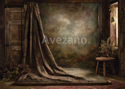 Avezano Old Master Oil Painting Photography Backdrop