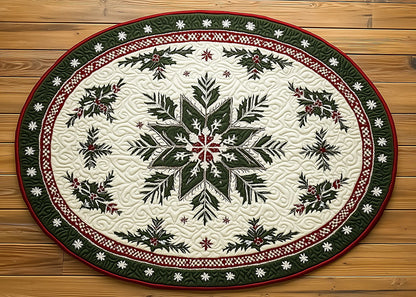 Avezano Noël Hiver Cabine Neige 2 pièces Toile de fond