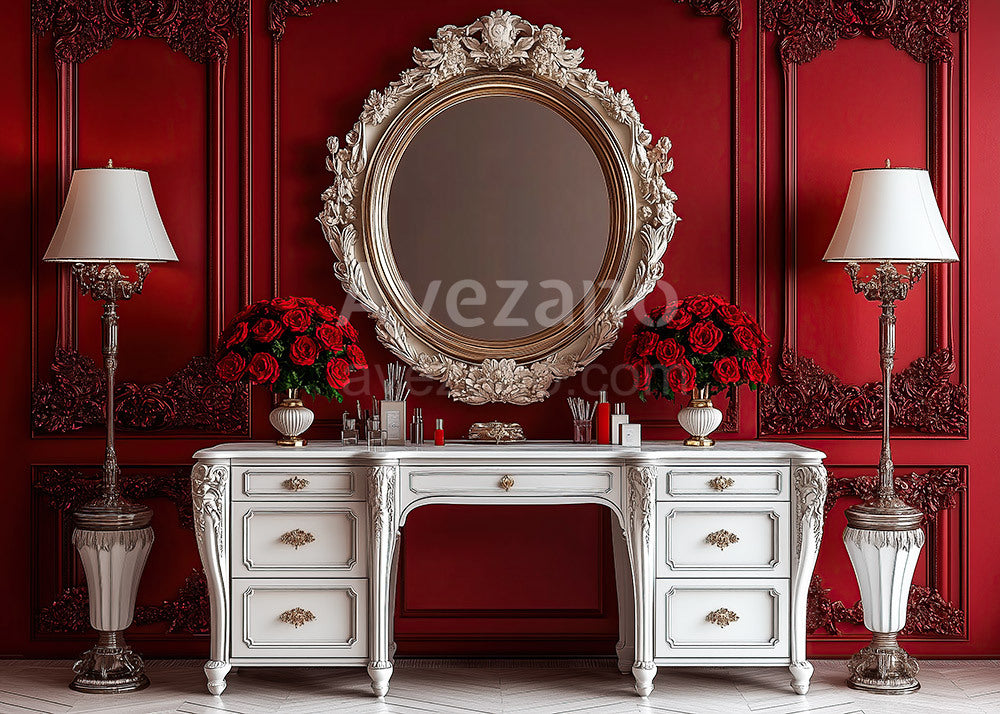 Avezano Spring Bohemian Pink Flowers Toile de fond pour photographie de la fête des mères