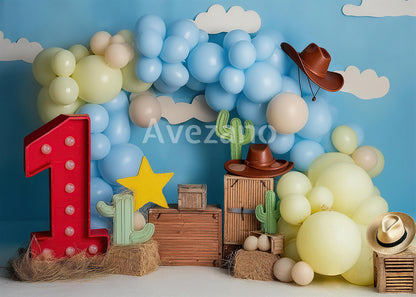 Toile de fond pour photographie de fleurs en pot et de portes printanières d'Avezano