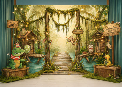 Toile de fond pour photographie de fleurs en pot et de portes printanières d'Avezano