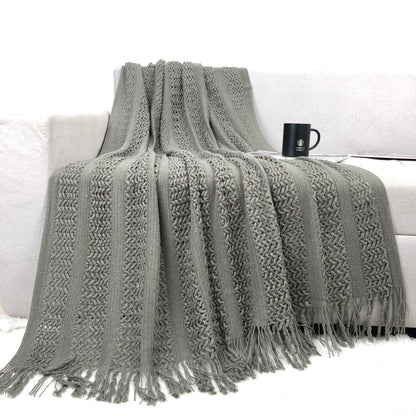 Avezano Luxury European Solid Color Photography Blanket Prop