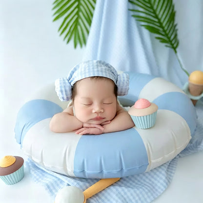 Avezano Summer Newborn Swimsuit Photography Prop Set