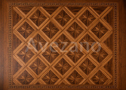 Avezano Vintage Wood Parquet Floor Photography Backdrop