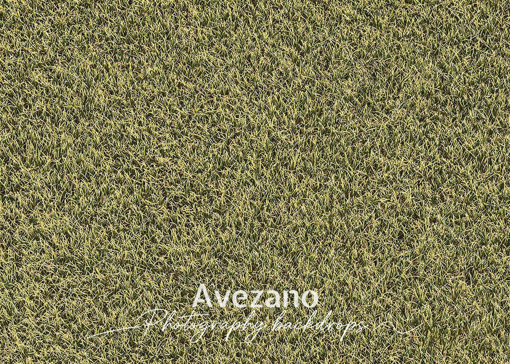 Avezano Natural Green Grass Photography Backdrop