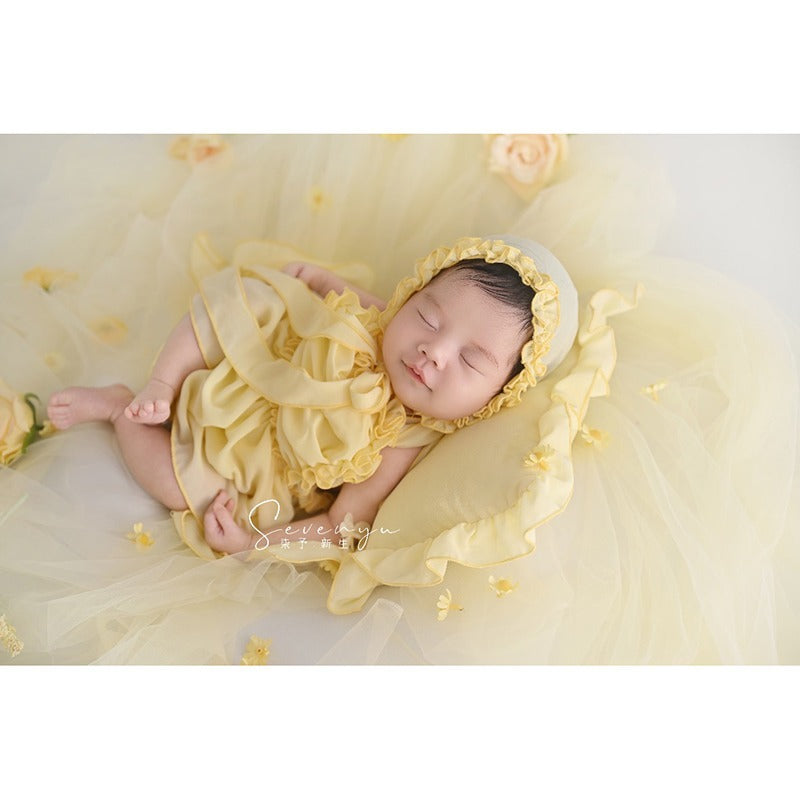 Avezano Newborn Lemon Theme Photo Outfit Photography Prop