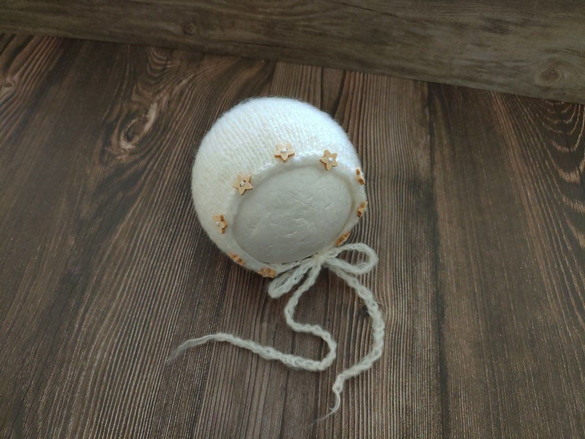 Avezano Newborn Mohair Star Hat Photography Prop