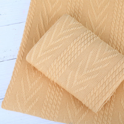 Avezano Knitted Cable Newborn Photography Blanket Photo Prop