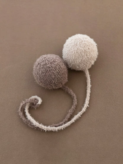 Avezano Newborn Hat Knit Blanket Photography Prop Set